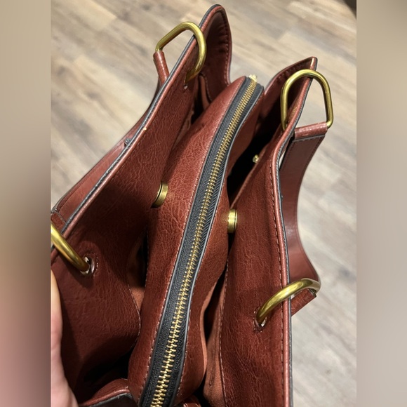 Fossil Lane Satchel Purse - Picture 13 of 16